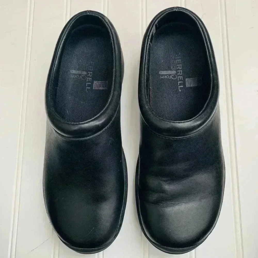 Merrell Leather Performance Slip Ons - Picture 6 of 8